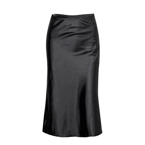 celine black siilk skirt|WOMEN'S LUXURY SILK DRESSES AND SKIRTS .